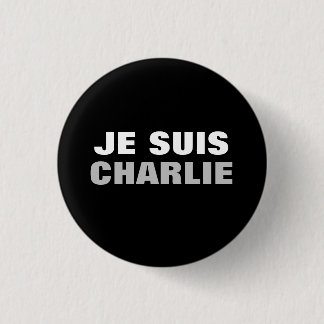 Je Suis Charlie OS 3 Cm Round Badge