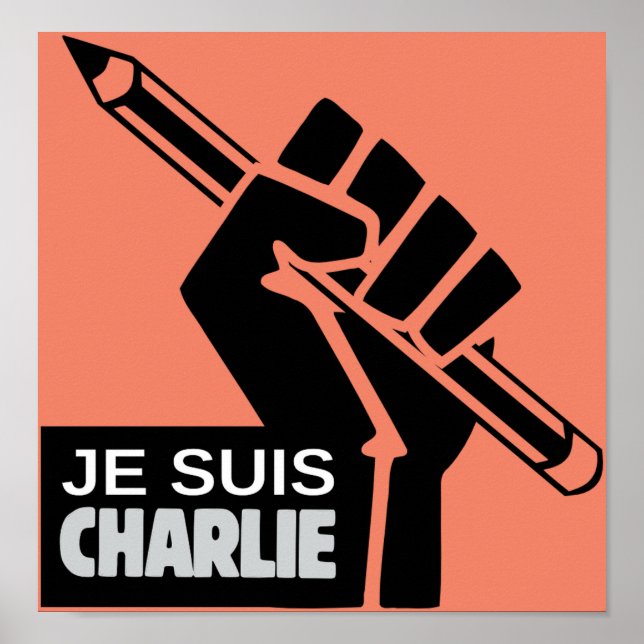 Je suis Charlie Poster (Front)