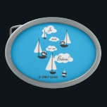 Je suis sur un Bateau! Belt Buckle<br><div class="desc">© Lonely Island Technologies.</div>