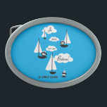 Je suis sur un Bateau! Belt Buckle<br><div class="desc">© Lonely Island Technologies.</div>