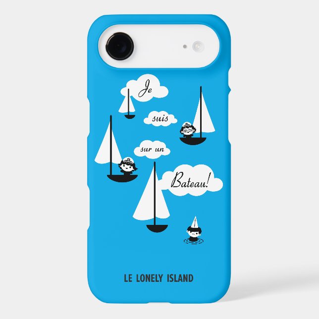 Je suis sur un Bateau! Case-Mate iPhone Case (Back)