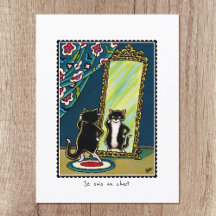 "Je suis un chat" Cat Personalised