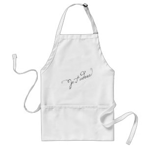 Je T adore Standard Apron