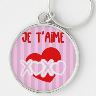 Je t’aime. key ring