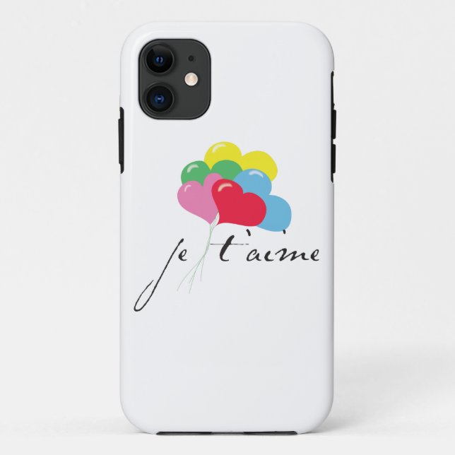 Je' taime (I love you) Case-Mate iPhone Case (Back)