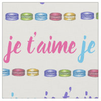 Je T'aime I Love You France French Macaron Pastry