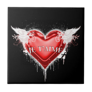 Je t'aime (I love you) Tile