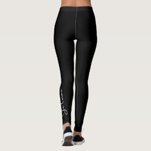 "Je t'aime" is French for "I love you" Elegant Leggings