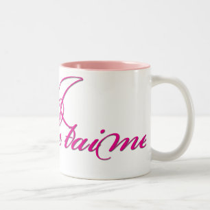Je taime Love Word Coffee/Tea Mug