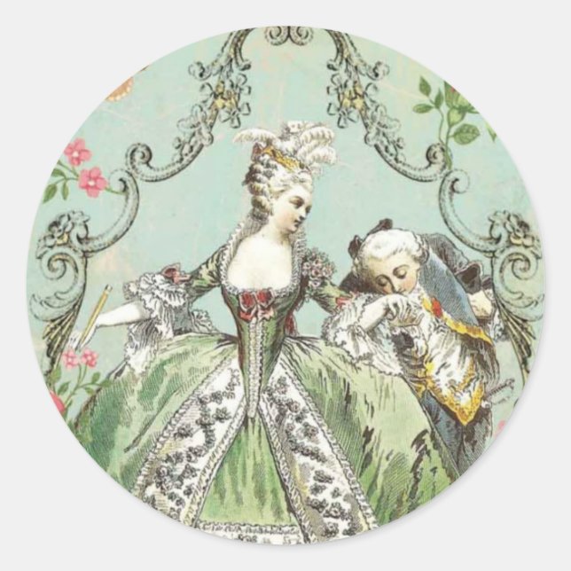 Je T'aime Ma Reine, French Inspired Stickers (Front)