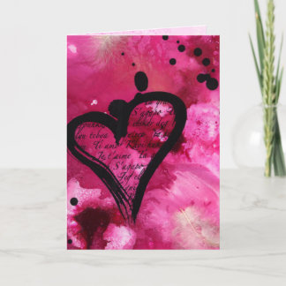 je t'aime valentine card