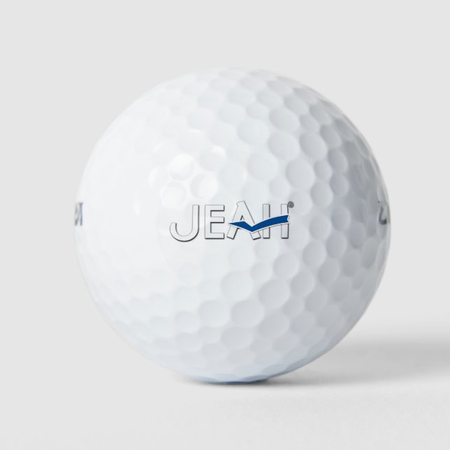 JEAH golf balls by Wilson (Front)