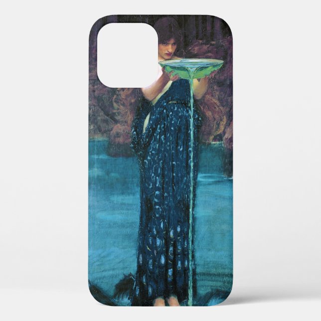 Jealous Circe, John William Waterhouse Case-Mate iPhone Case (Back)