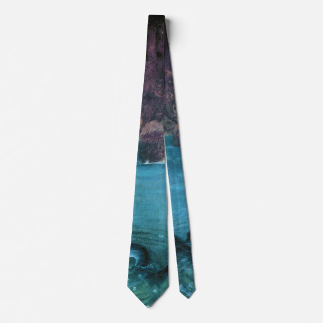 Jealous Circe, John William Waterhouse Tie (Front)