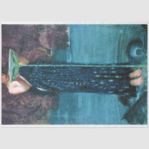 Jealous Circe, John William Waterhouse Tissue Paper
