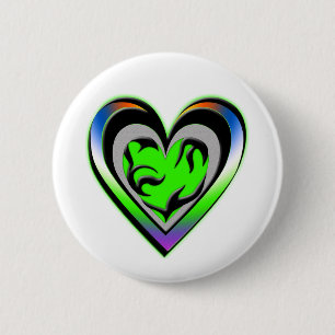Jealousy 6 Cm Round Badge