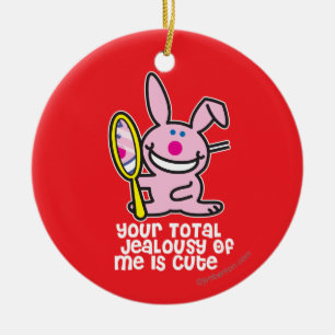 Jealousy Ceramic Ornament