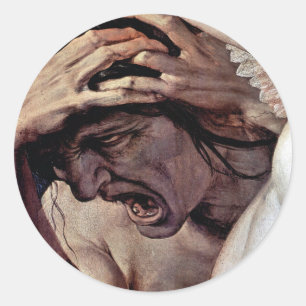 Jealousy Classic Round Sticker