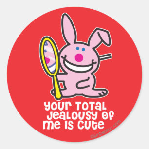 Jealousy Classic Round Sticker