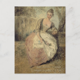 Jean-Antoine Watteau CC0588 Rococo Postcard