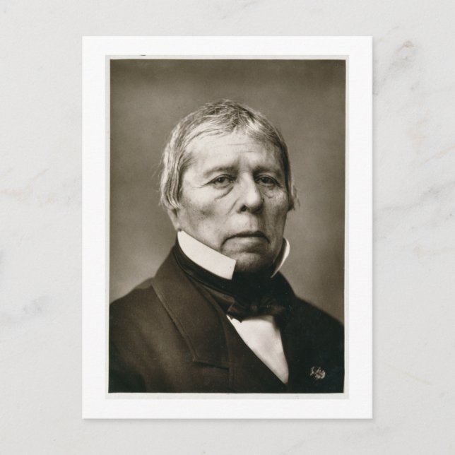 Jean Auguste Dominique Ingres (1780-1867), from 'G Postcard (Front)