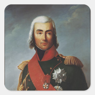 Jean-Baptiste Bessieres  Duke of Istria Square Sticker