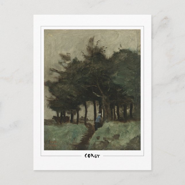 Jean-Baptiste-Camille Corot #2-2 - Fine Art Postcard (Front)