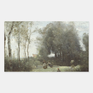 Jean-Baptiste-Camille Corot - Arleux-Palluel, The Rectangular Sticker