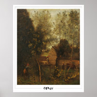 Jean-Baptiste-Camille Corot Art Poster #143-2