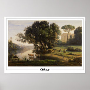 Jean-Baptiste-Camille Corot Art Poster #89
