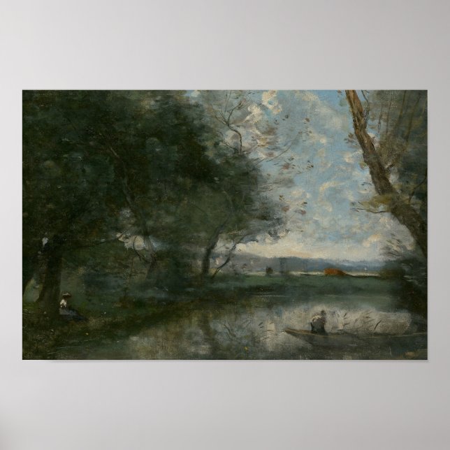 Jean-Baptiste-Camille Corot - Landscape Poster (Front)
