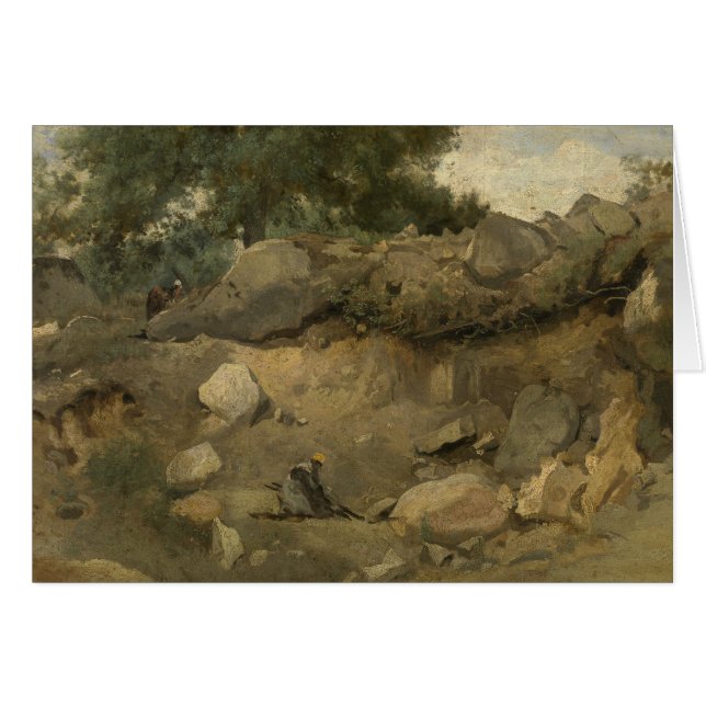 Jean-Baptiste-Camille Corot - Stone Mine (Front Horizontal)