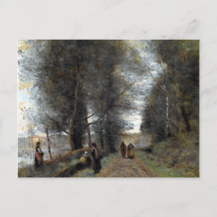 Jean-Baptiste-Camille Corot Ville d'Avray Postcard