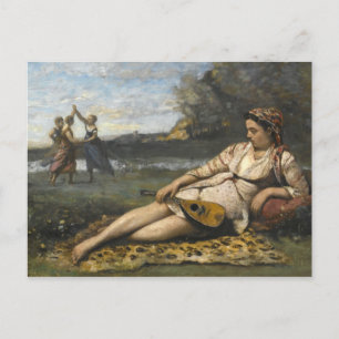 Jean-Baptiste-Camille Corot -Young Women of Sparta Postcard