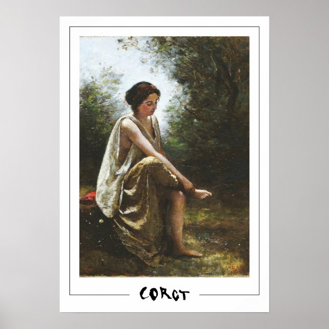 Jean-Baptiste-Camille Corot Zedign Art Poster #314 (Front)