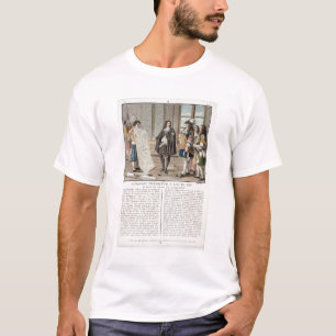 Jean Baptiste Colbert (1619-83) presents the map o T-Shirt