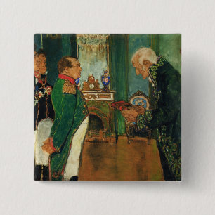 Jean-Baptiste de Lamarck 15 Cm Square Badge
