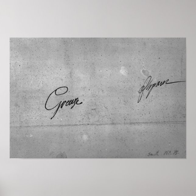 Jean-Baptiste Greuze's signature Poster (Front)