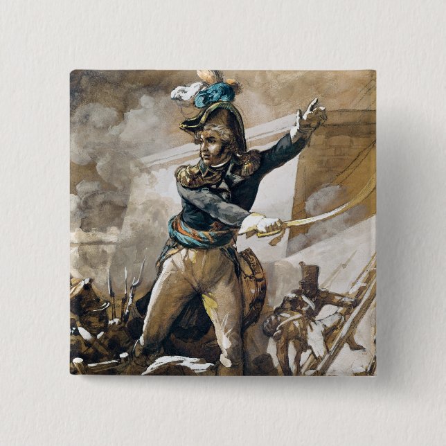 Jean Baptiste Kleber 15 Cm Square Badge (Front)