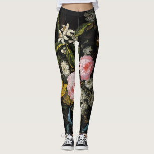 Jean-Baptiste Monnoyer - A Bouquet Of Chamomile Leggings