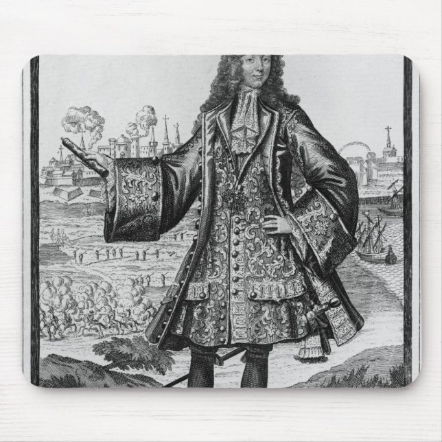 Jean Bernard Desjean  Baron de Pointis Mouse Pad (Front)