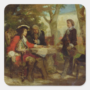 Jean Cavalier and Claude Louis Hector Square Sticker