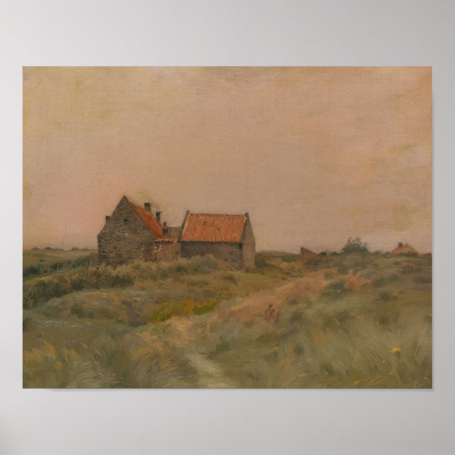 Jean Charles Cazin - October Day Poster (Front)