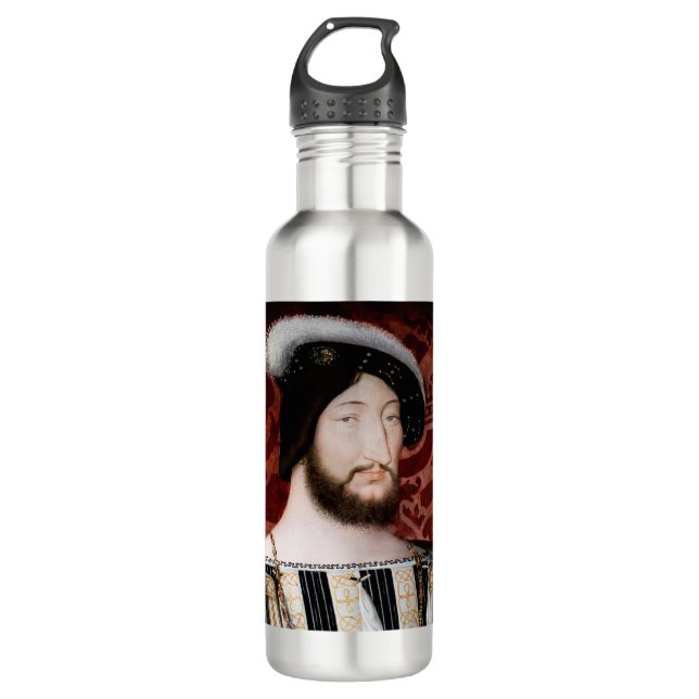Jean Clouet - Francois I, King of France 710 Ml Water Bottle (Front)