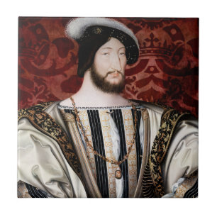 Jean Clouet - Francois I, King of France Ceramic Tile