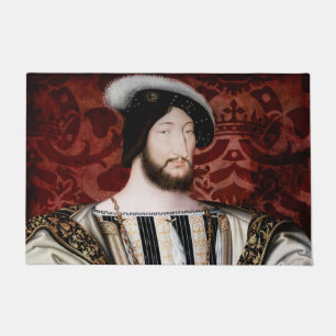 Jean Clouet - Francois I, King of France Doormat