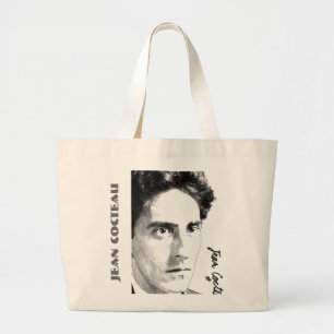 Jean Cocteau Large Tote Bag