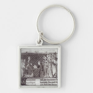 Jean d'Antioch before Martin IV Key Ring