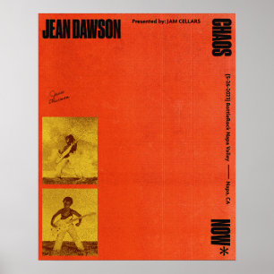 Jean Dawson Chaos Now* Tour Poster