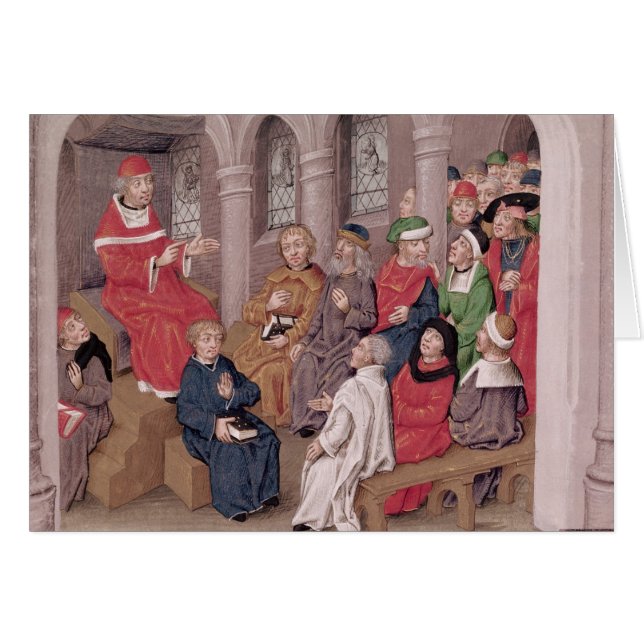 Jean de Gerson  preaching the Passion (Front Horizontal)